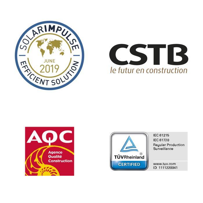 Logos tuiles solaires