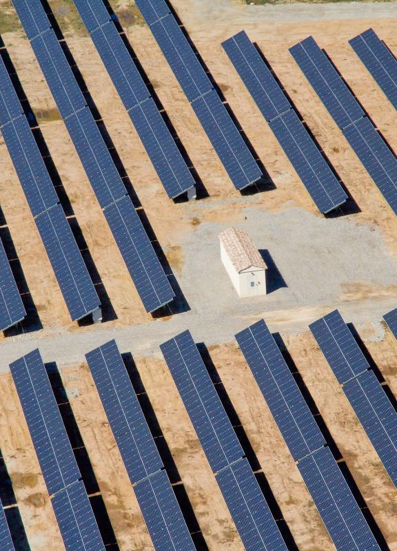 Corse panneau solaire akuo