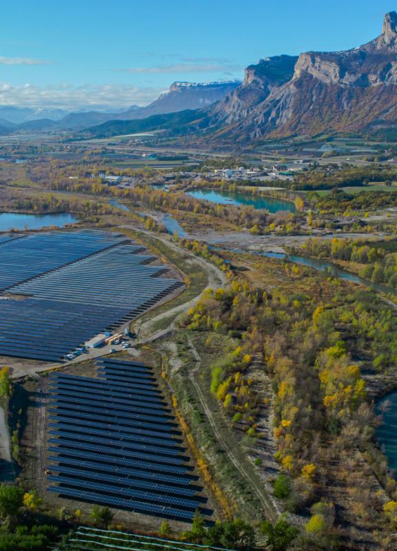 Centrale solaire de curbans