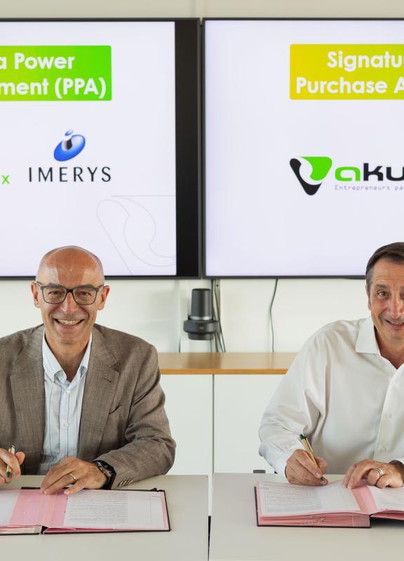 Signature PPA Akuo & Imerys