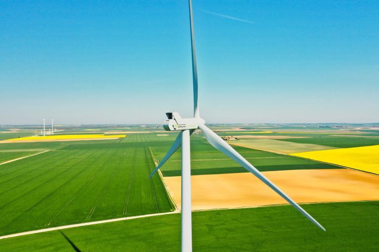 France paysage éolienne