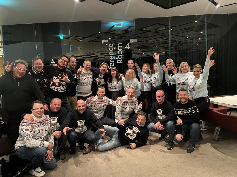 Inside akuo Christmas Jumper – Zagreb 2022