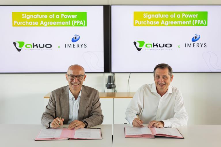 Signature PPA Akuo & Imerys