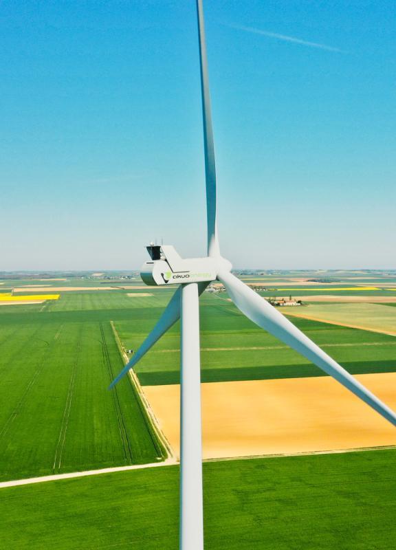 France paysage éolienne