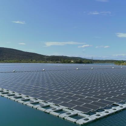 Solaire flottant