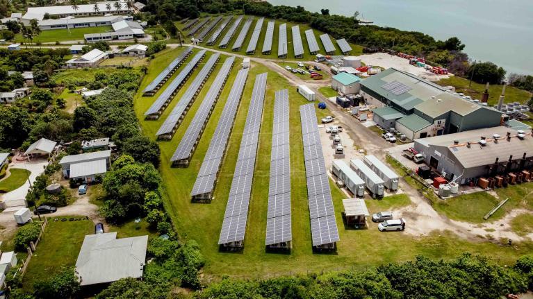 tonga panneau solaire
