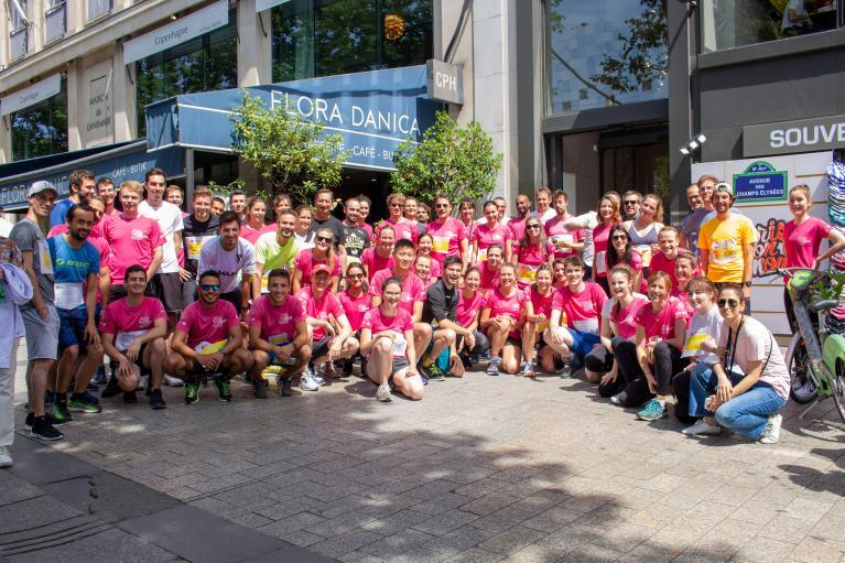 Les équipes d'Akuo courent pour l'association les Emplaqués